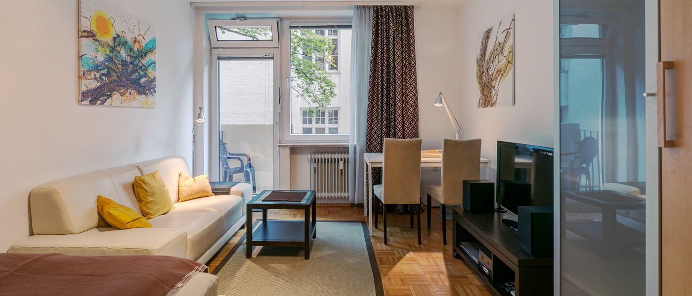 квартира München Schwabing-West (rund um den Hohenzollernplatz) 01 жилое пространство 4983