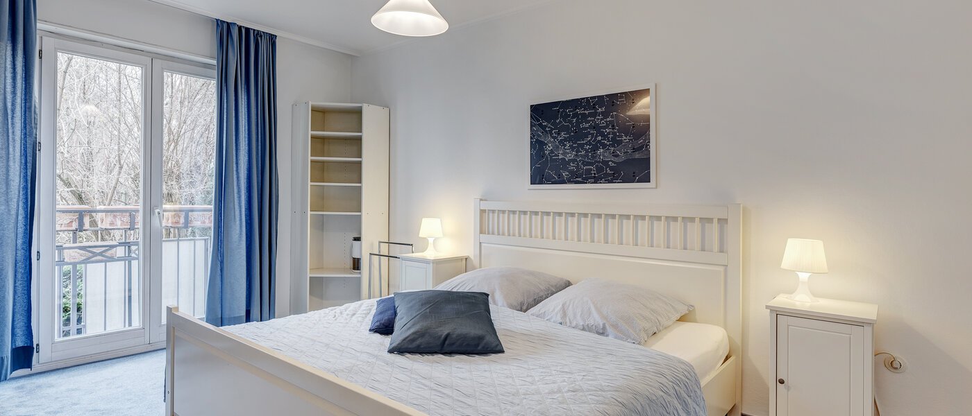 квартира München Schwabing (rechts der Leopoldstraße) 01 1-я спальная комната 4984