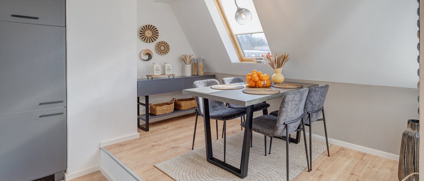 двухэтажная квартира München Au 03 кухня 5023