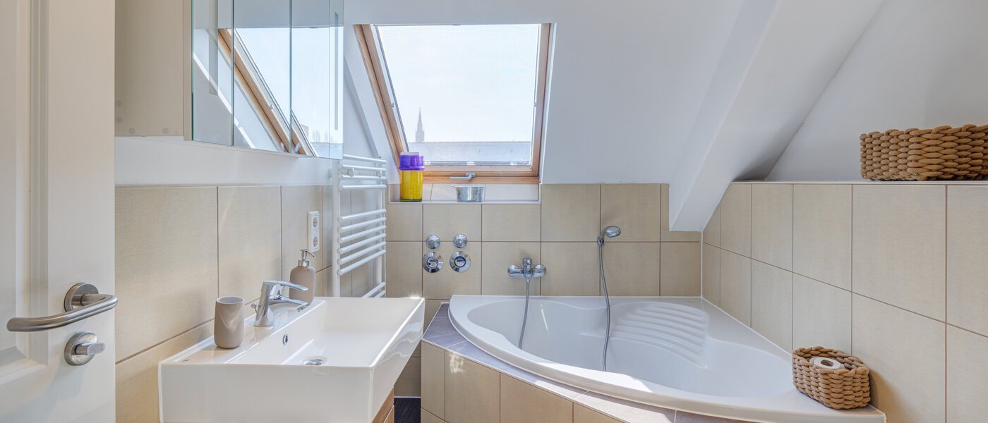 двухэтажная квартира München Au 01 ванная комната 5023