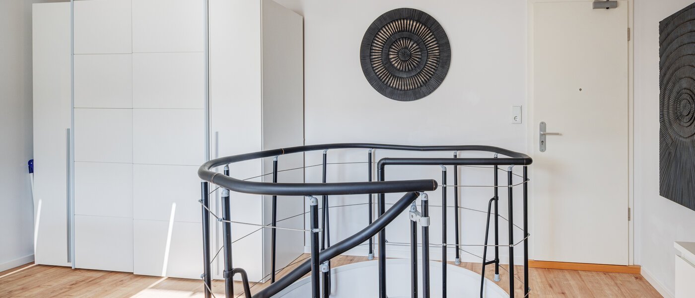 двухэтажная квартира München Au 03 спальная комната 5023