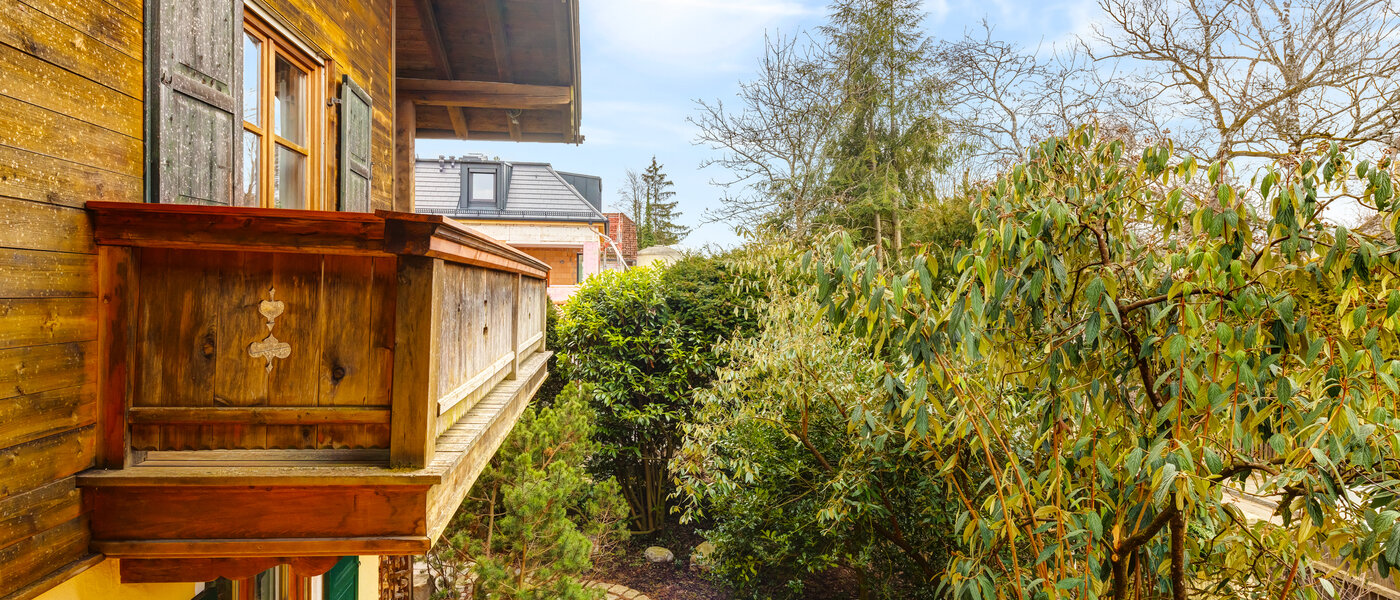 квартира Pullach im Isartal 03 вид из окна 503