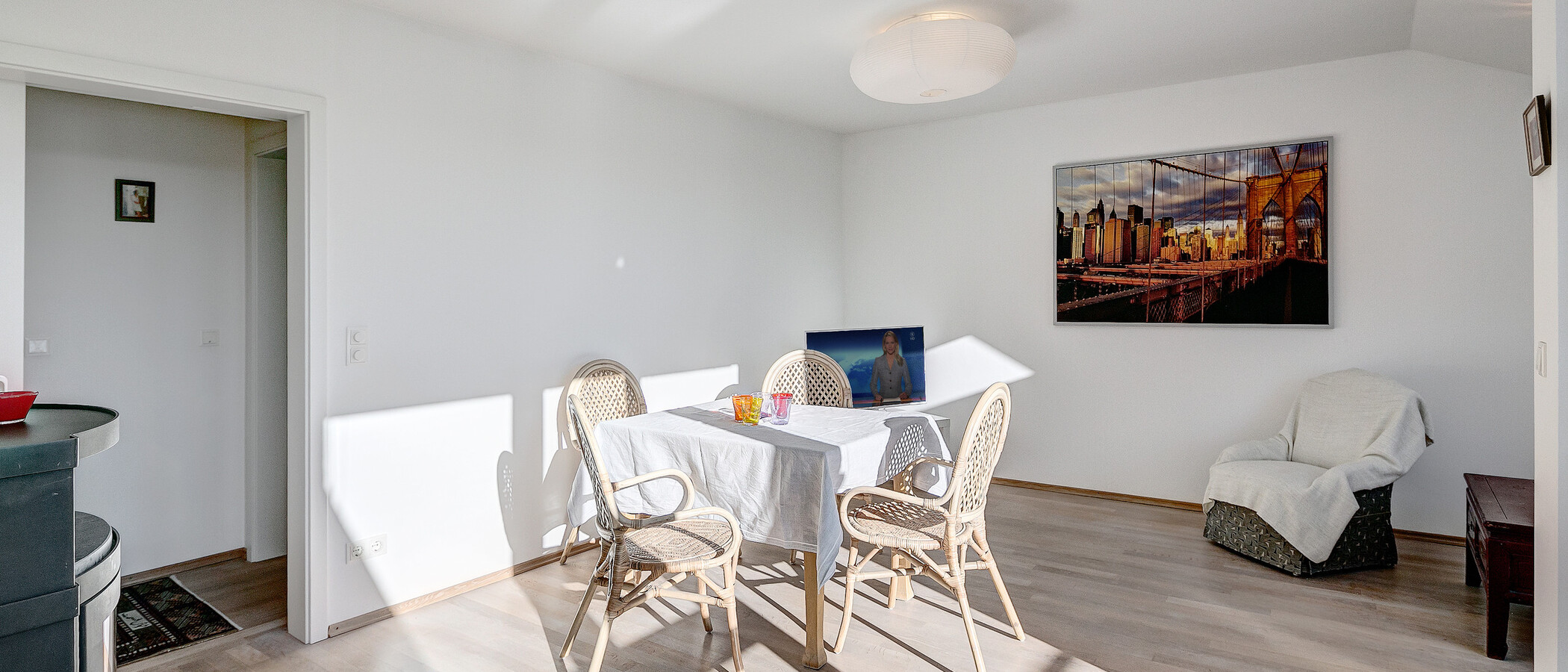 мансардная квартира München Schwabing-West 04 гостиная 5041