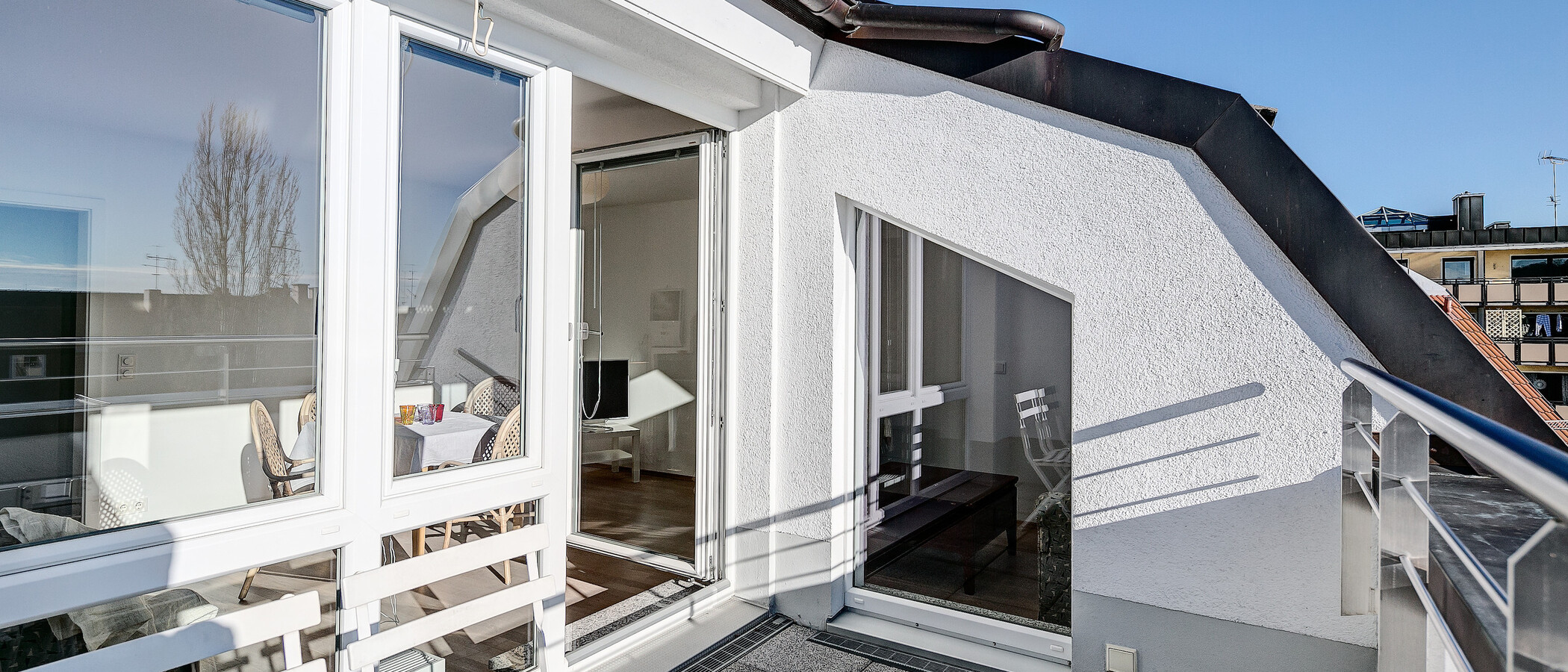 мансардная квартира München Schwabing-West 01 терраса 5041