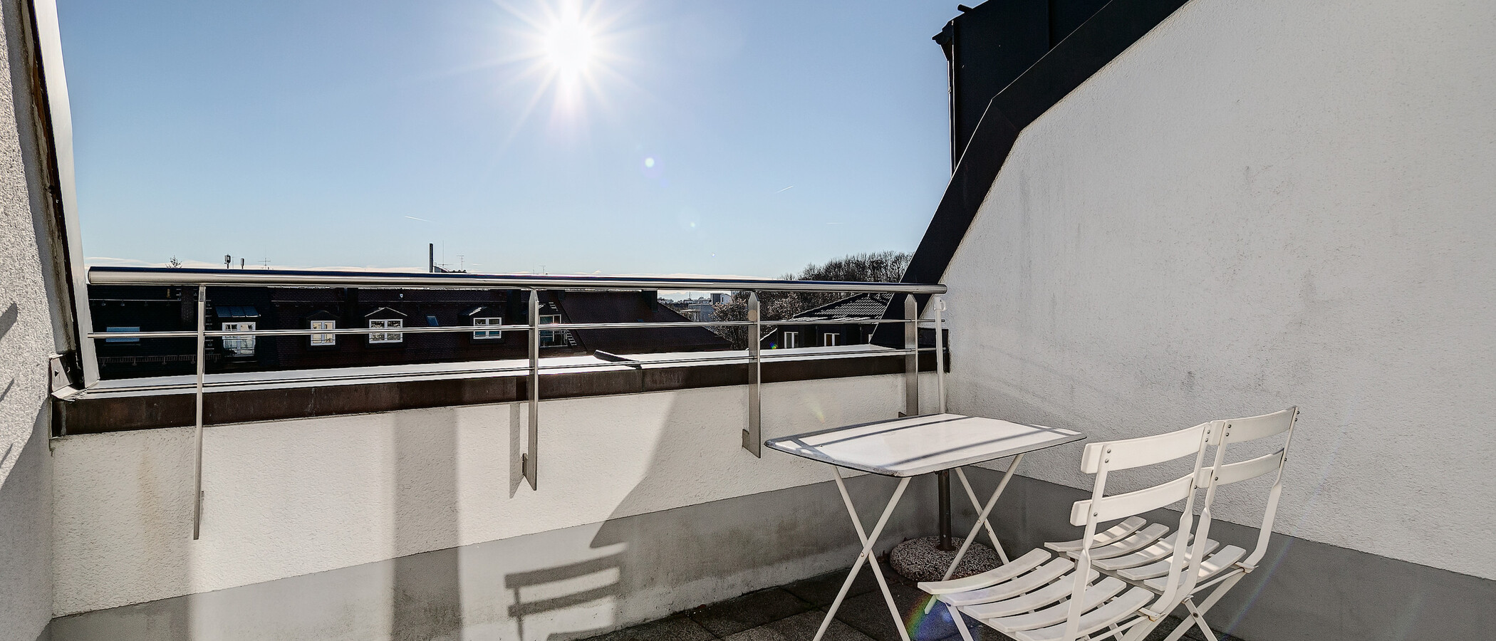 мансардная квартира München Schwabing-West 02 терраса 5041