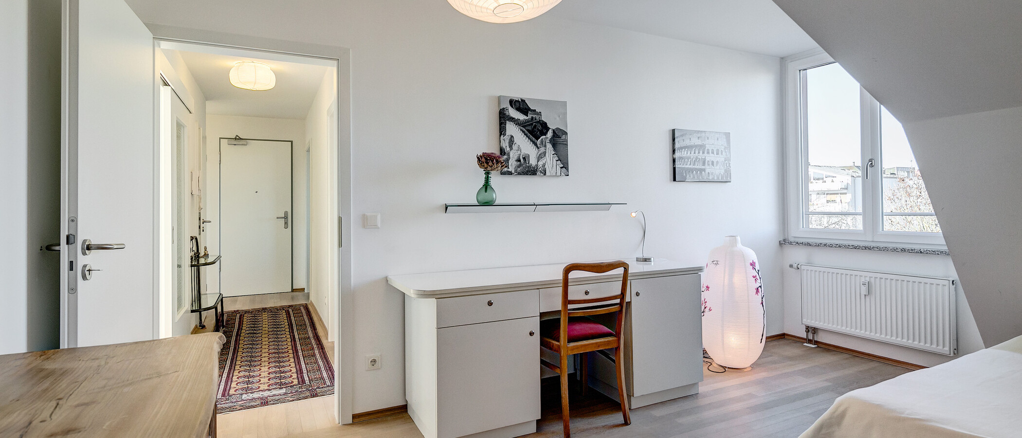 мансардная квартира München Schwabing-West 04 2-я спальная комната 5041