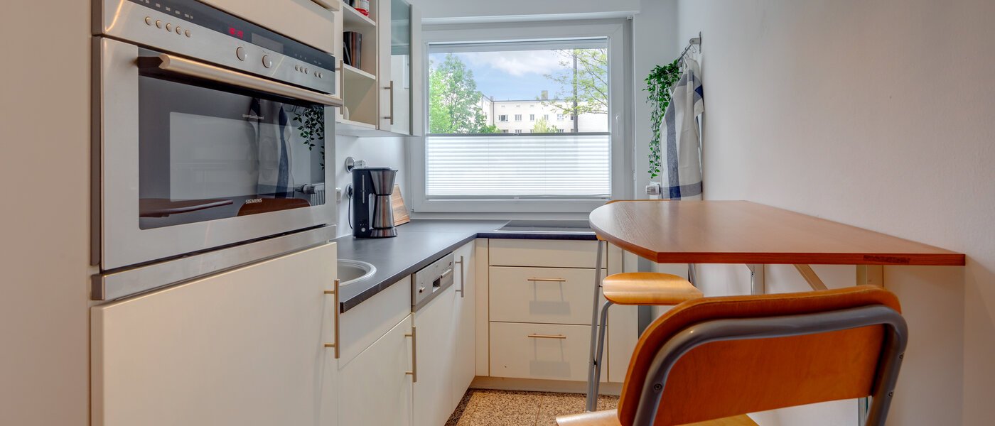 квартира München Schwabing 01 кухня 5064