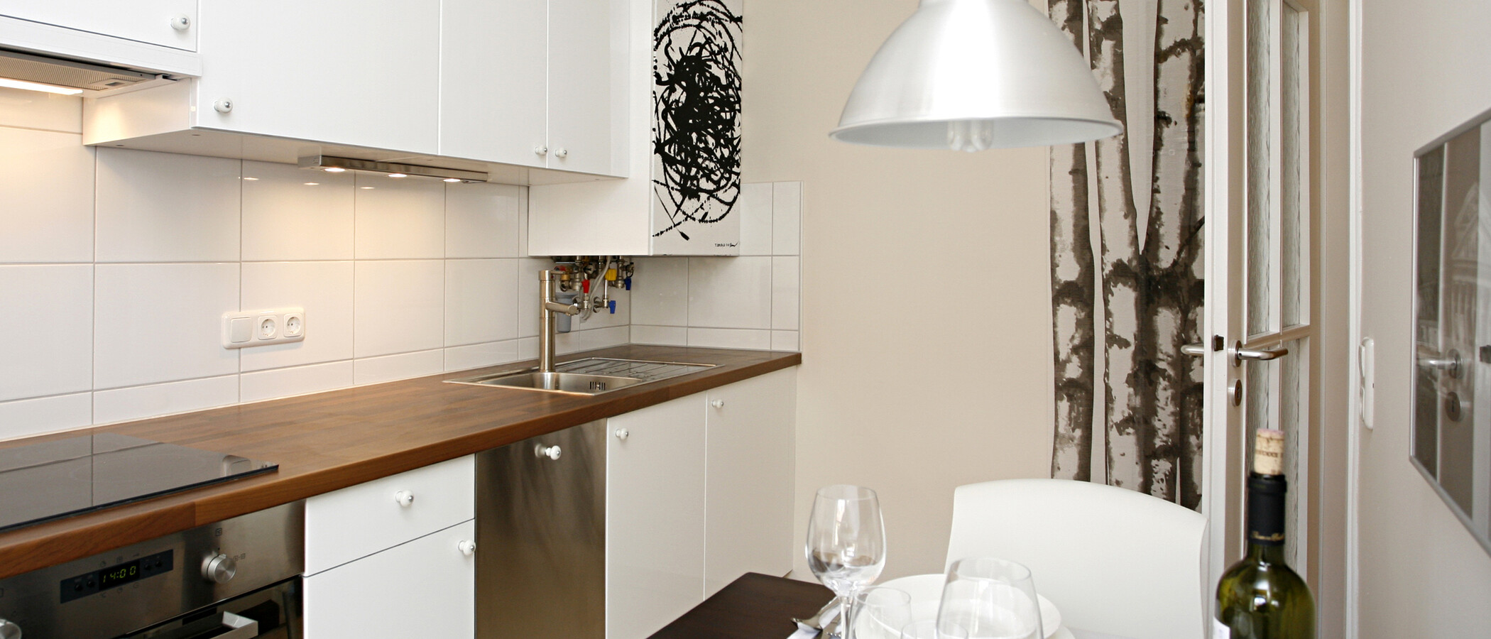 квартира München Isarvorstadt 04 кухня 5071