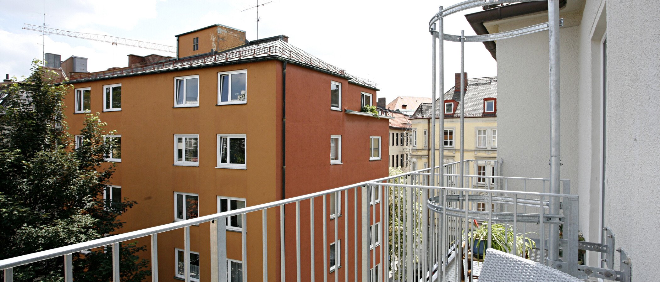 квартира München Isarvorstadt 01 балкон 5071