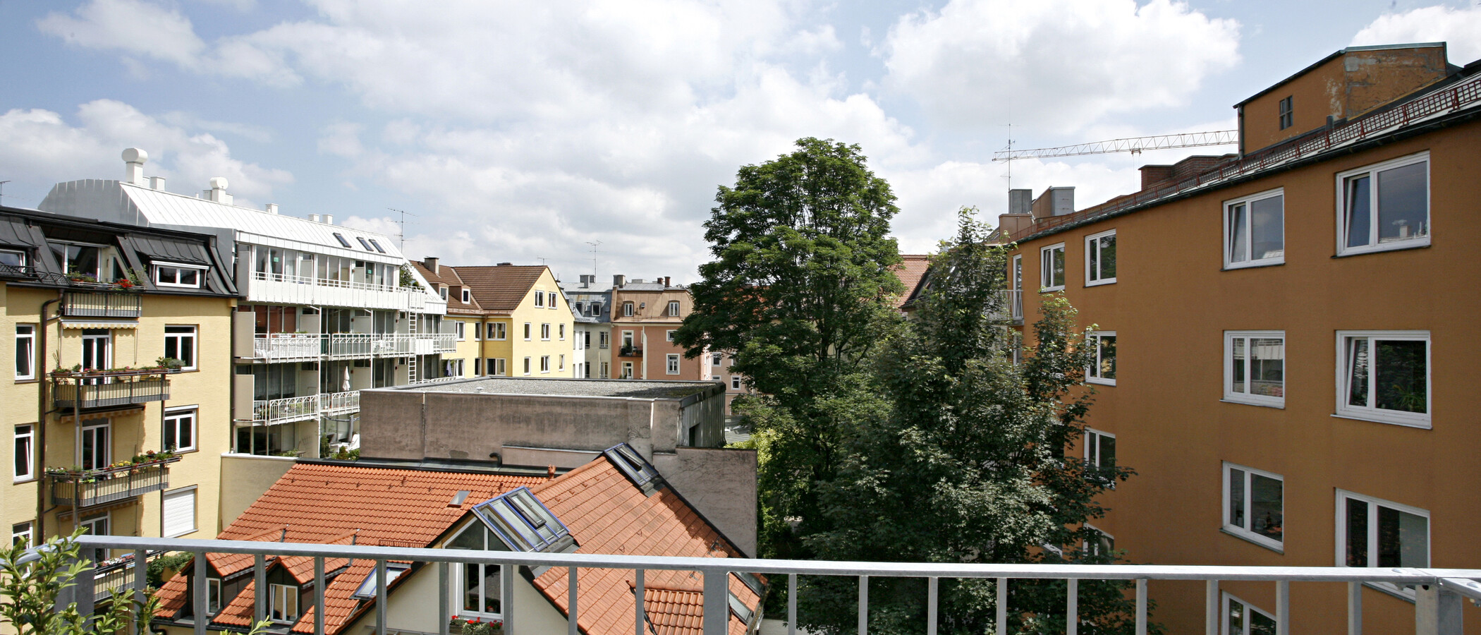 квартира München Isarvorstadt 02 вид из окна 5071