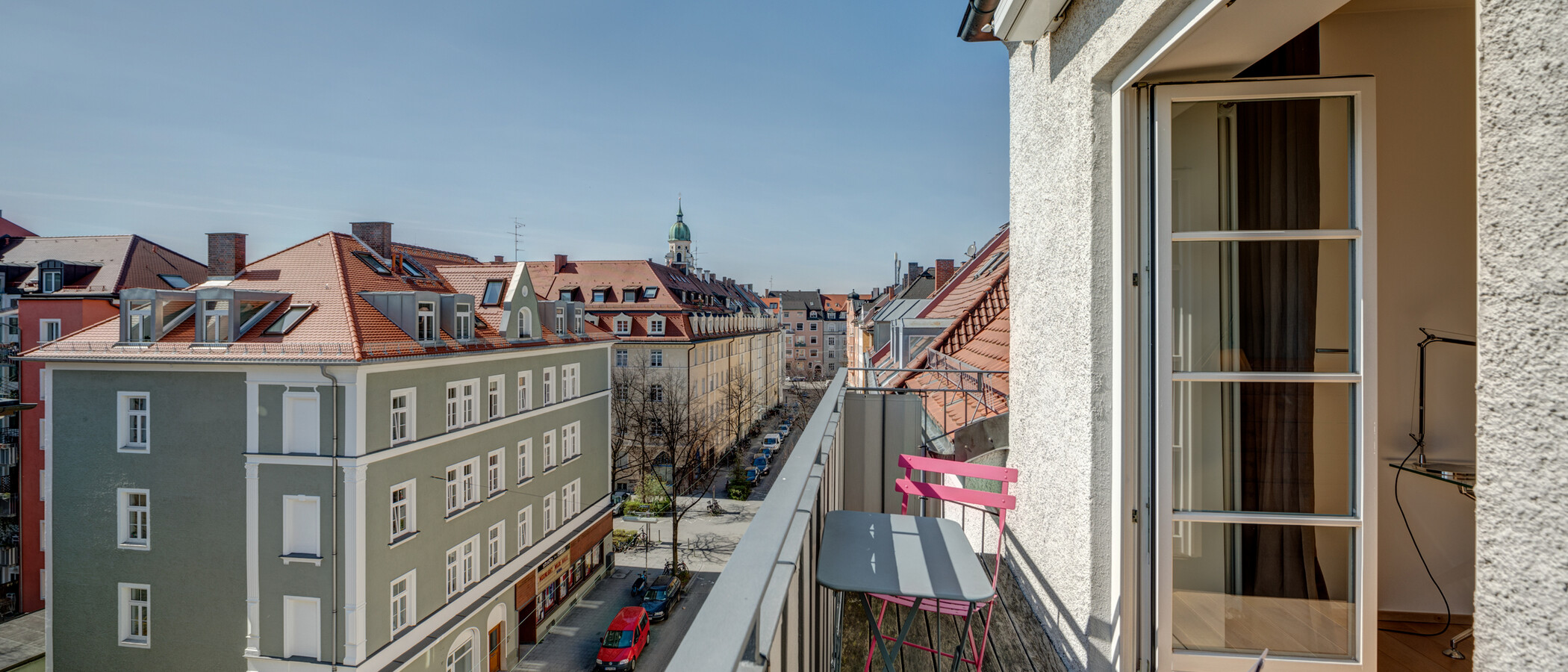 квартира München Maxvorstadt - Rund um den Josephsplatz 03 балкон 5076
