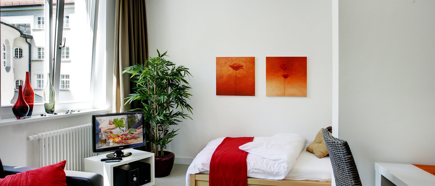 квартира München Lehel 02 жилое пространство 5084