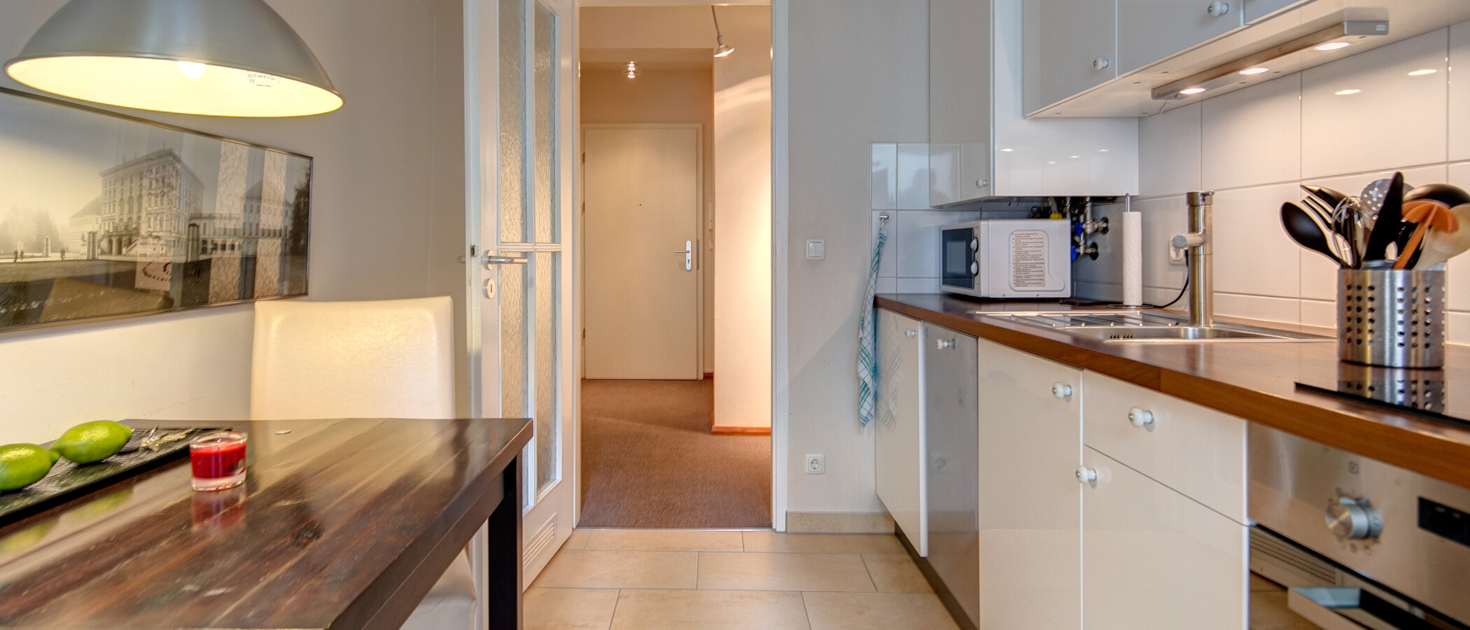 квартира München Isarvorstadt 03 кухня 5087