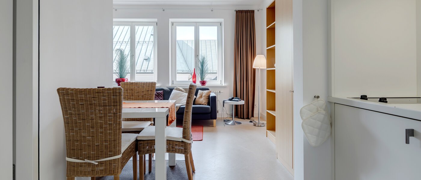 квартира München Lehel 02 кухня 5093