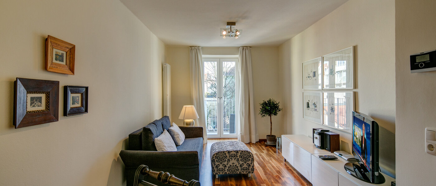 квартира München Isarvorstadt 01 гостиная 5105