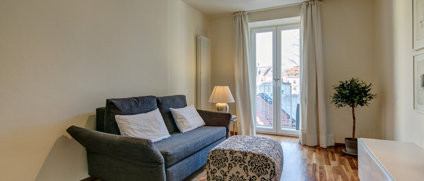 квартира München Isarvorstadt 02 гостиная 5105