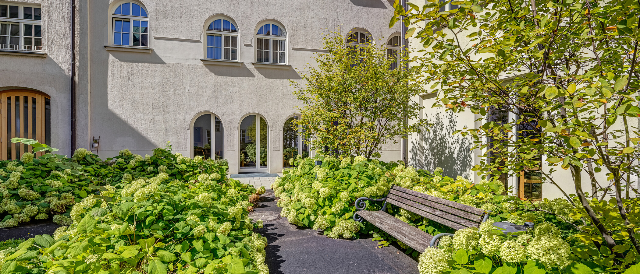 квартира München Lehel 01 внутренний двор  5113