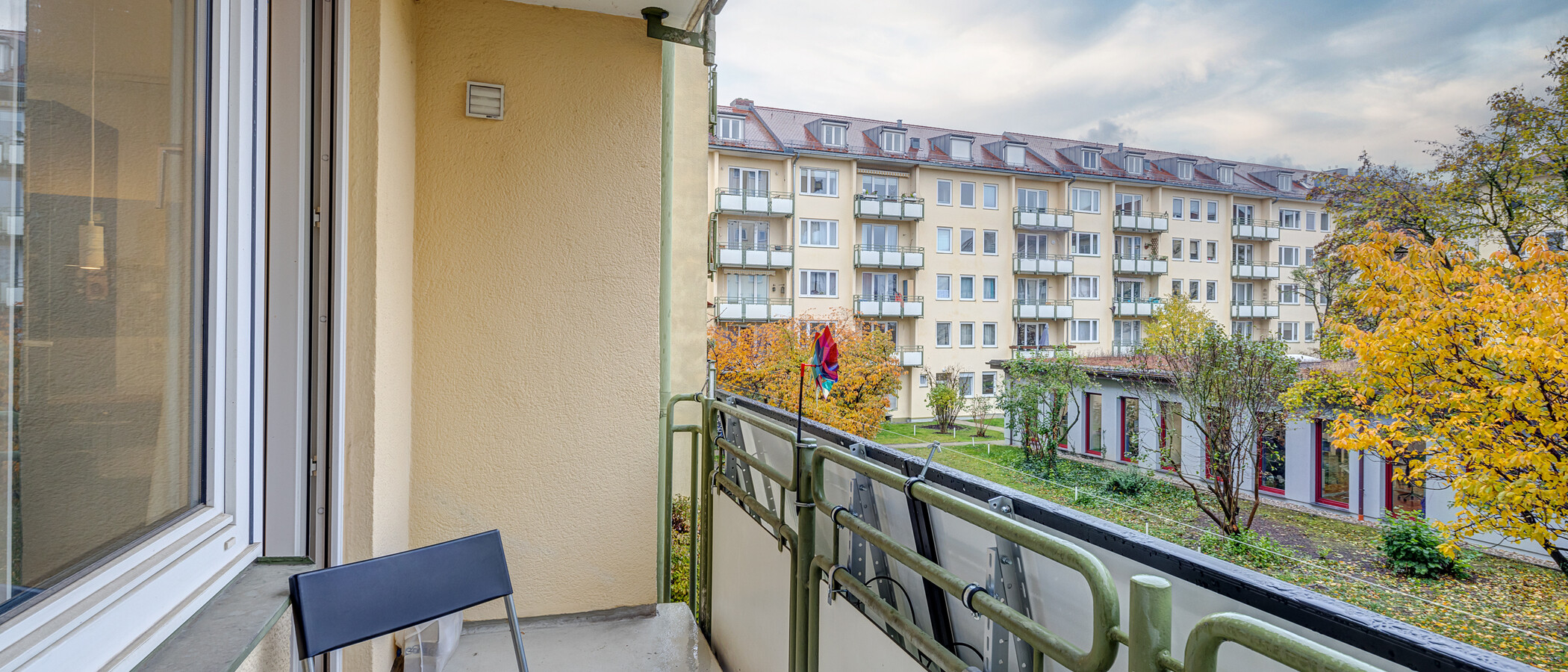 квартира München Schwabing-West 01 балкон 5116