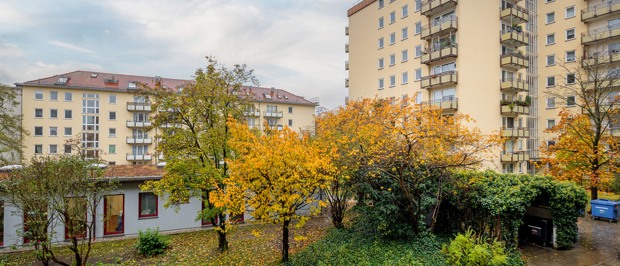 квартира München Schwabing-West 02 вид из окна 5116