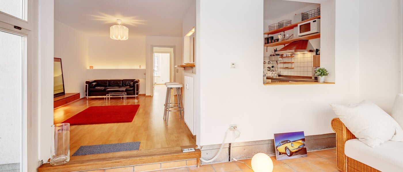 квартира с садом München Au 03 застекленная терраса 5163