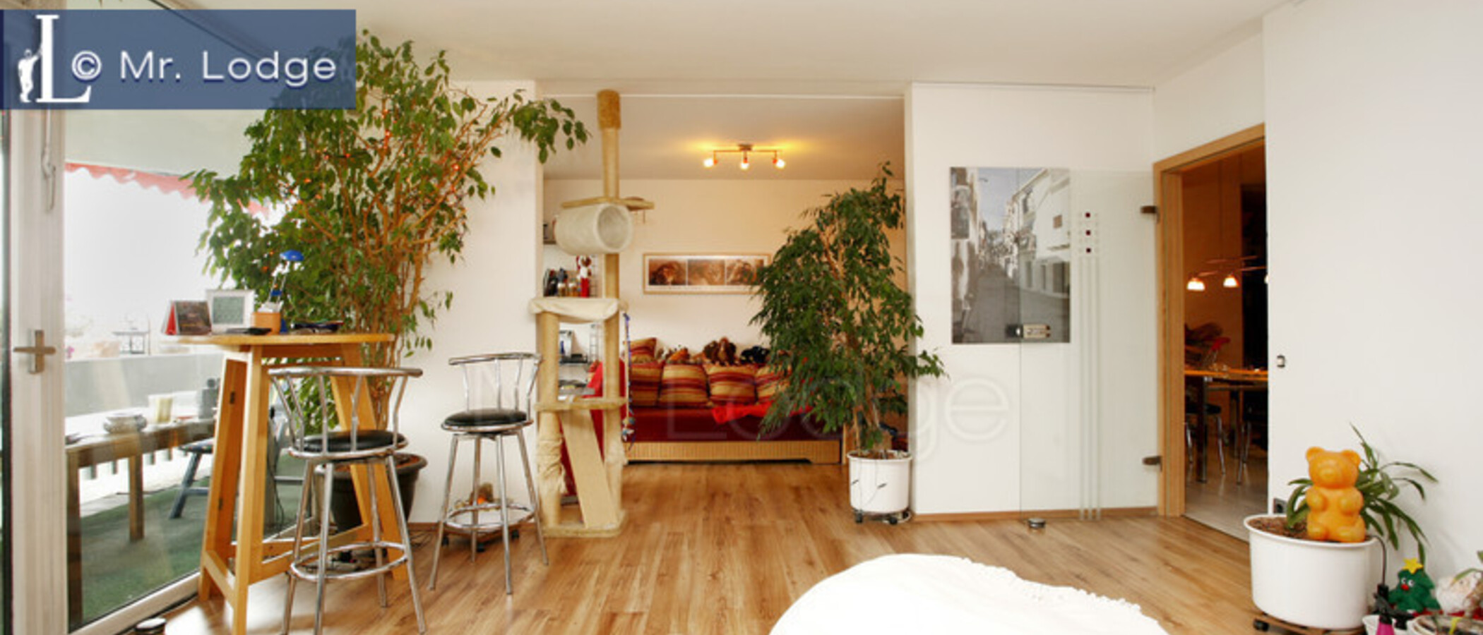 квартира München Schwabing-Georgenschwaige 03 гостиная 5164