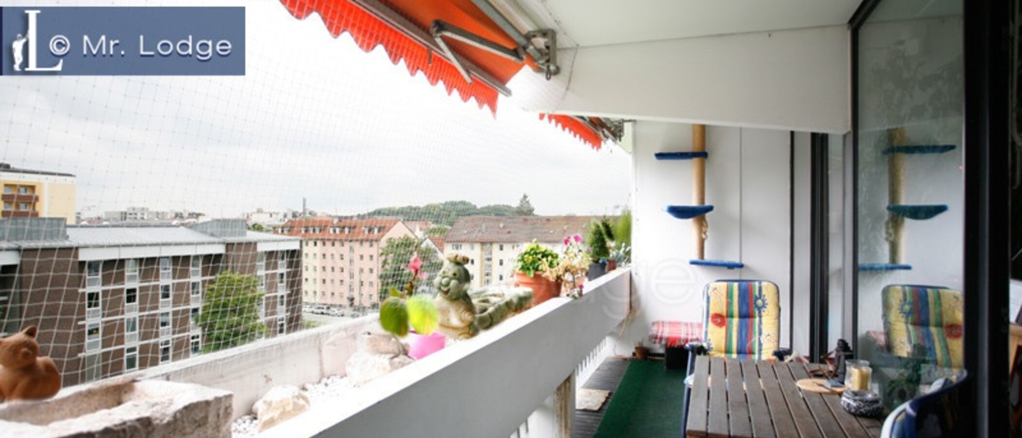 квартира München Schwabing-Georgenschwaige 02 балкон 5164