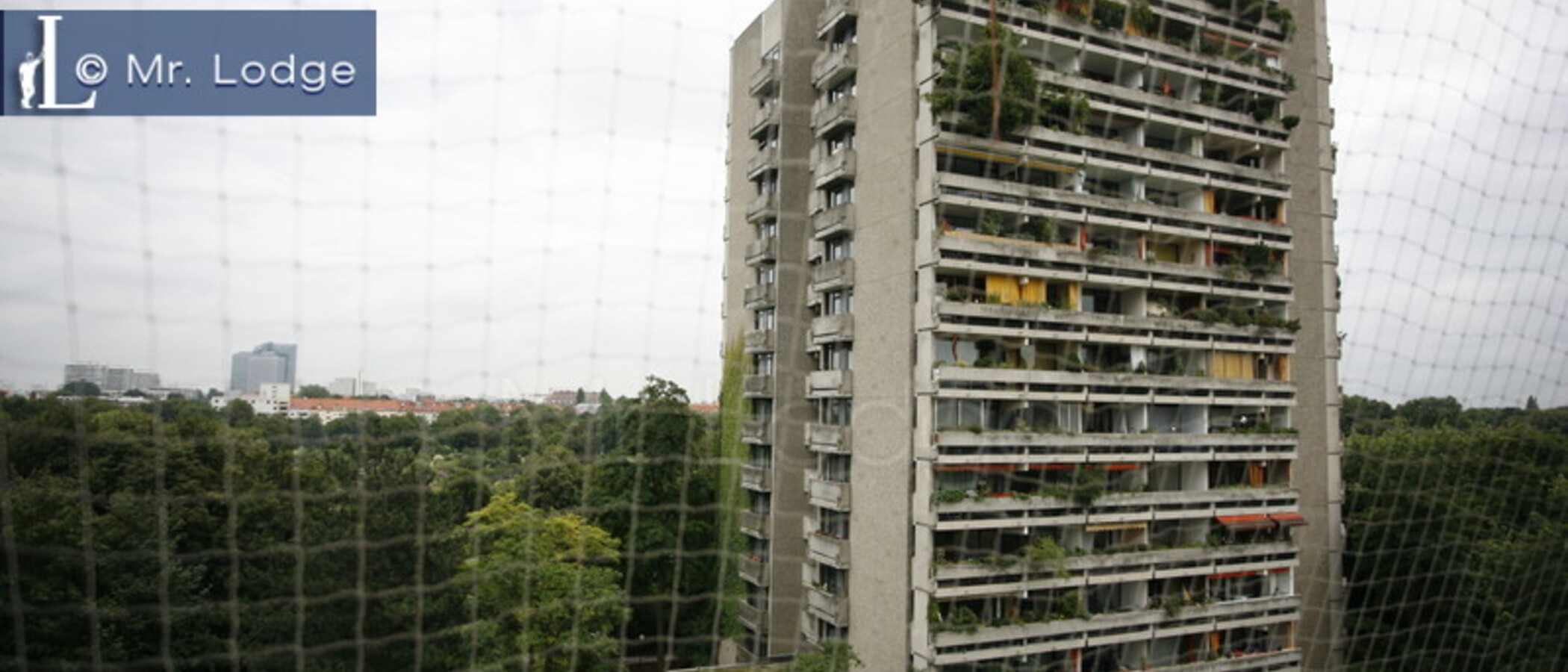 квартира München Schwabing-Georgenschwaige 01 вид из окна 5164