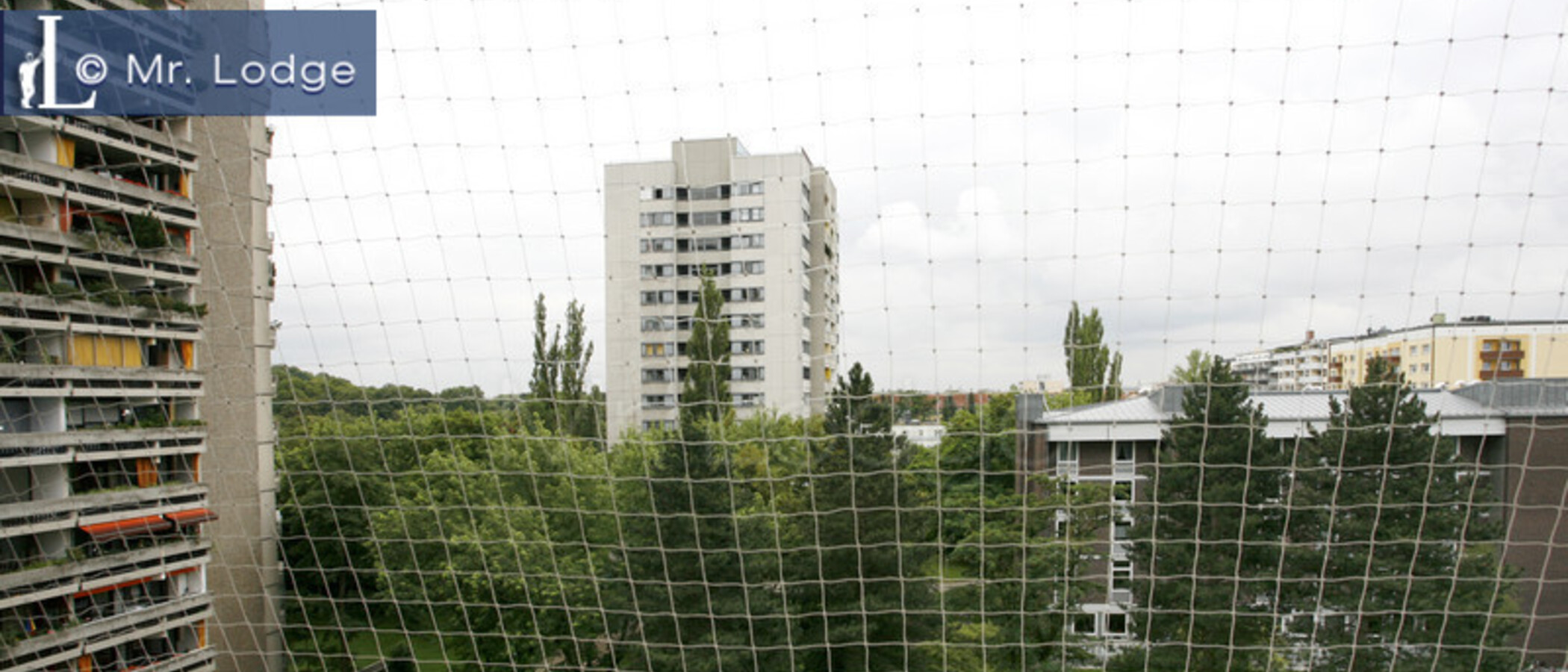 квартира München Schwabing-Georgenschwaige 02 вид из окна 5164