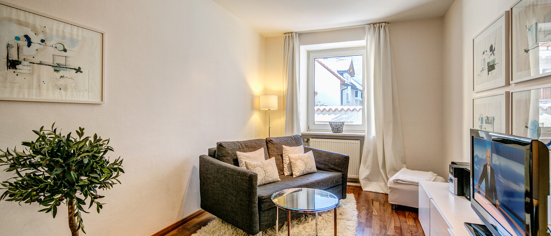 квартира München Isarvorstadt 01 гостиная 5166