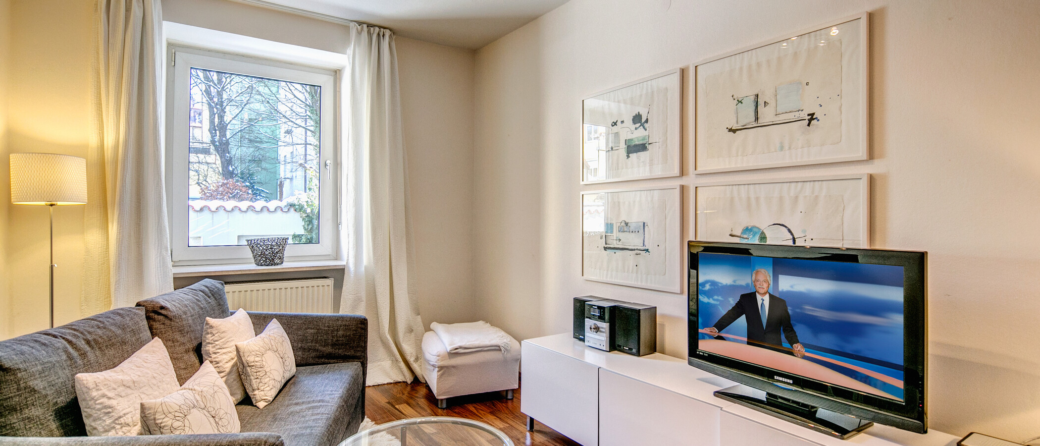 квартира München Isarvorstadt 02 гостиная 5166