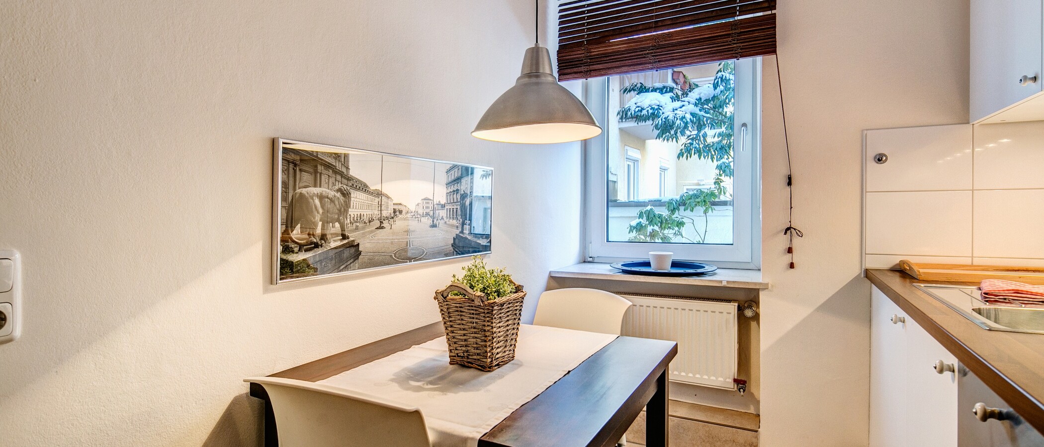 квартира München Isarvorstadt 02 кухня 5166
