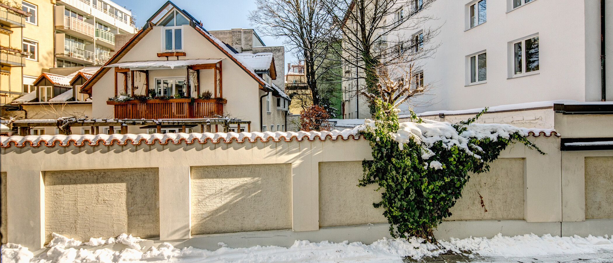 квартира München Isarvorstadt 01 вид из окна 5166