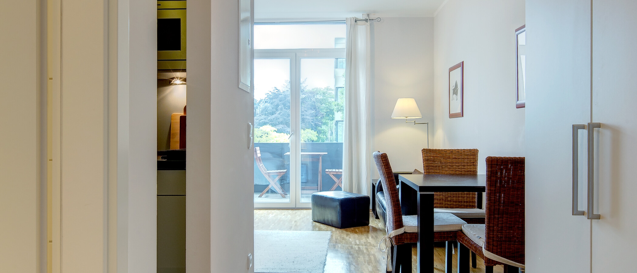 квартира München Schwabing (rechts der Leopoldstraße) 01 коридор 5170