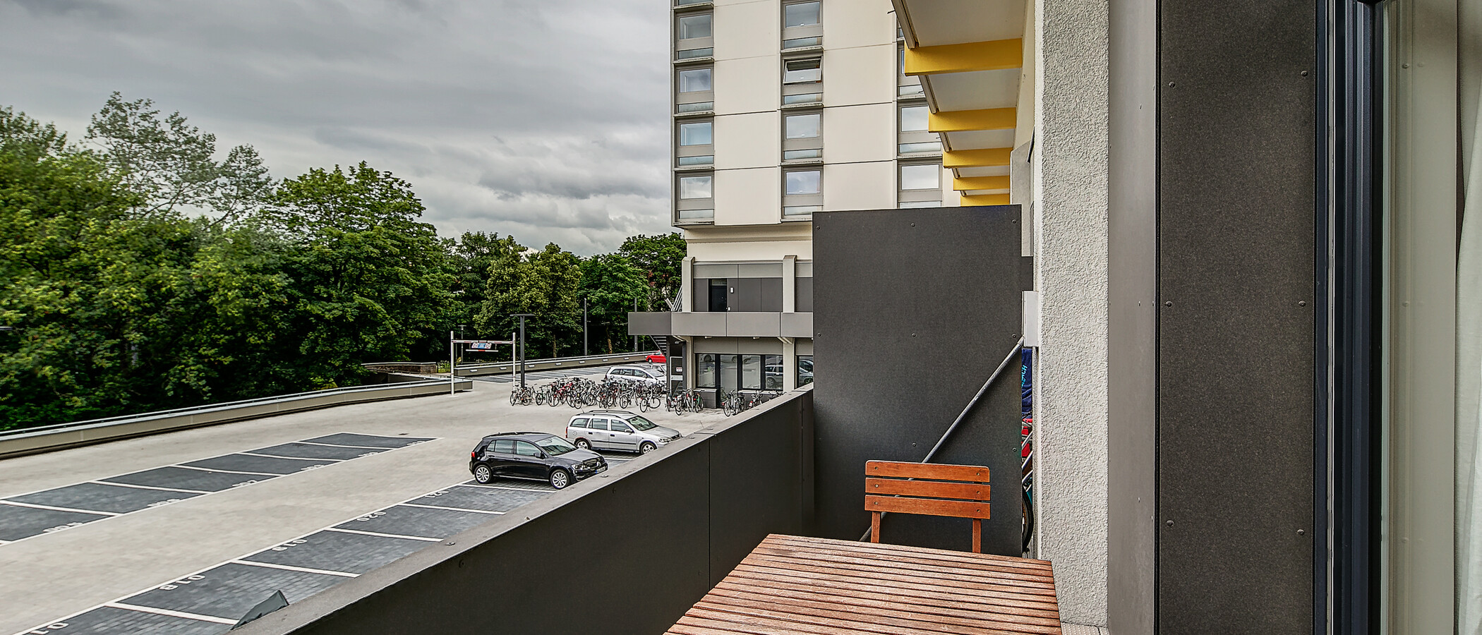 квартира München Schwabing (rechts der Leopoldstraße) 02 балкон 5202