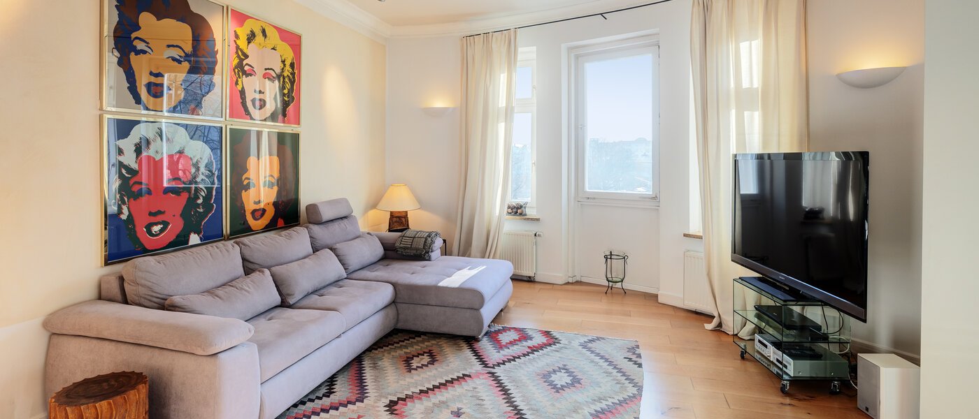 квартира München Neuhausen 01 жилое пространство 5216