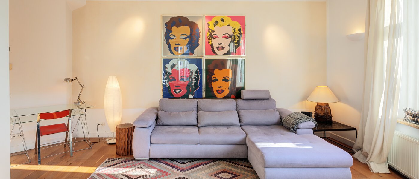 квартира München Neuhausen 02 жилое пространство 5216