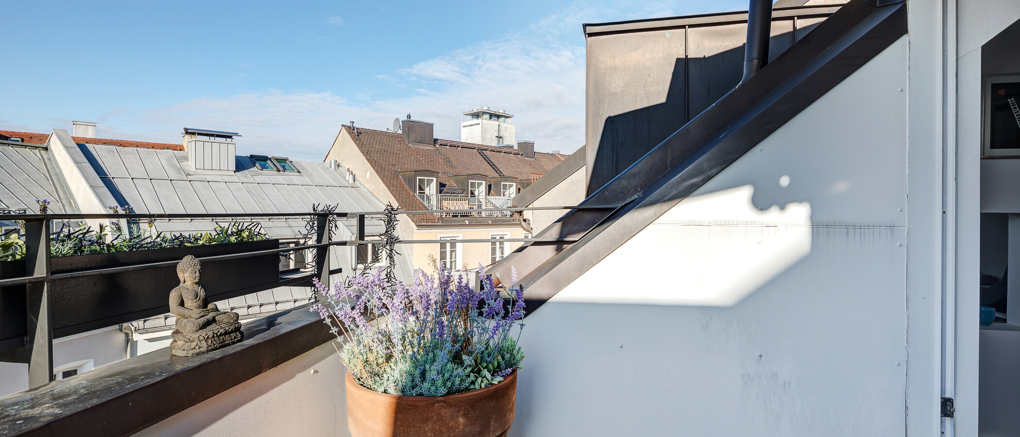 мансардная квартира München Maxvorstadt 03 терраса 5221