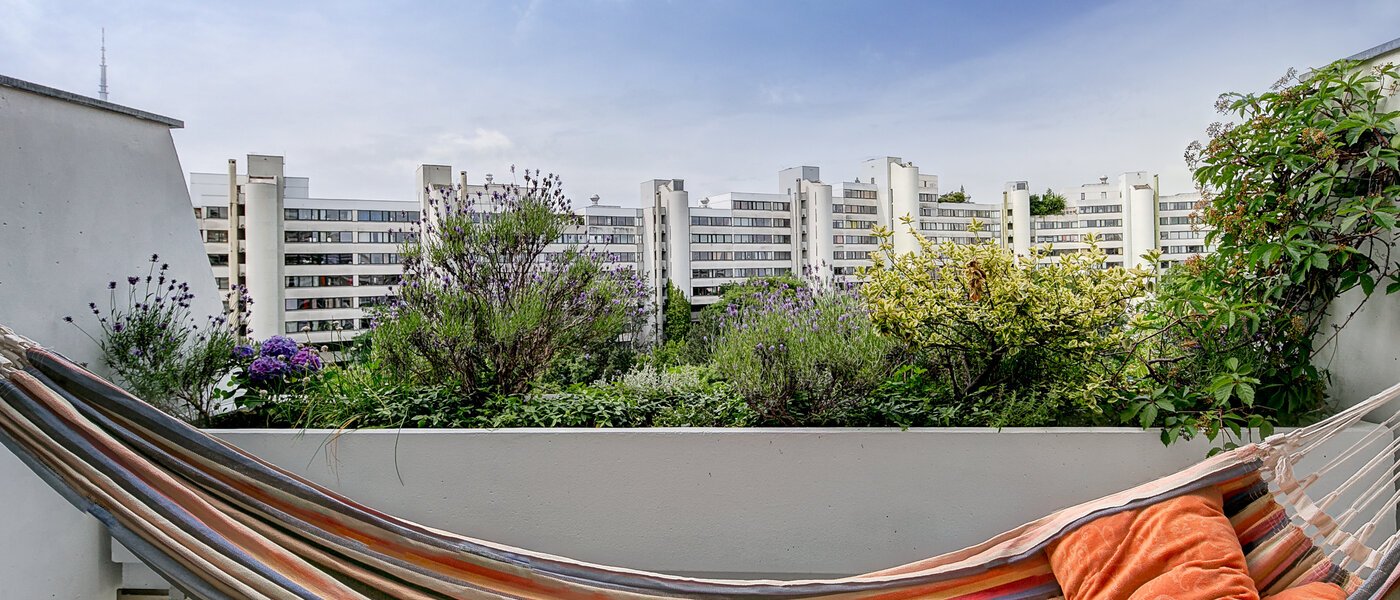 квартира München Olympiadorf 02 балкон 5242