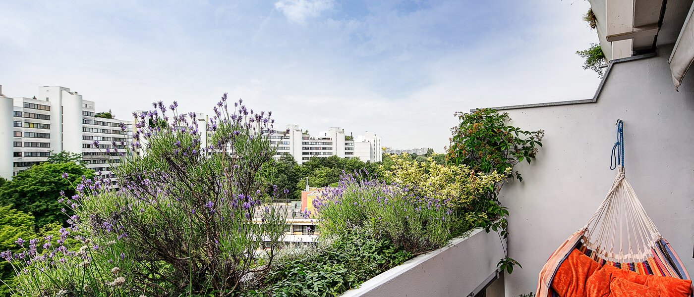 квартира München Olympiadorf 03 балкон 5242