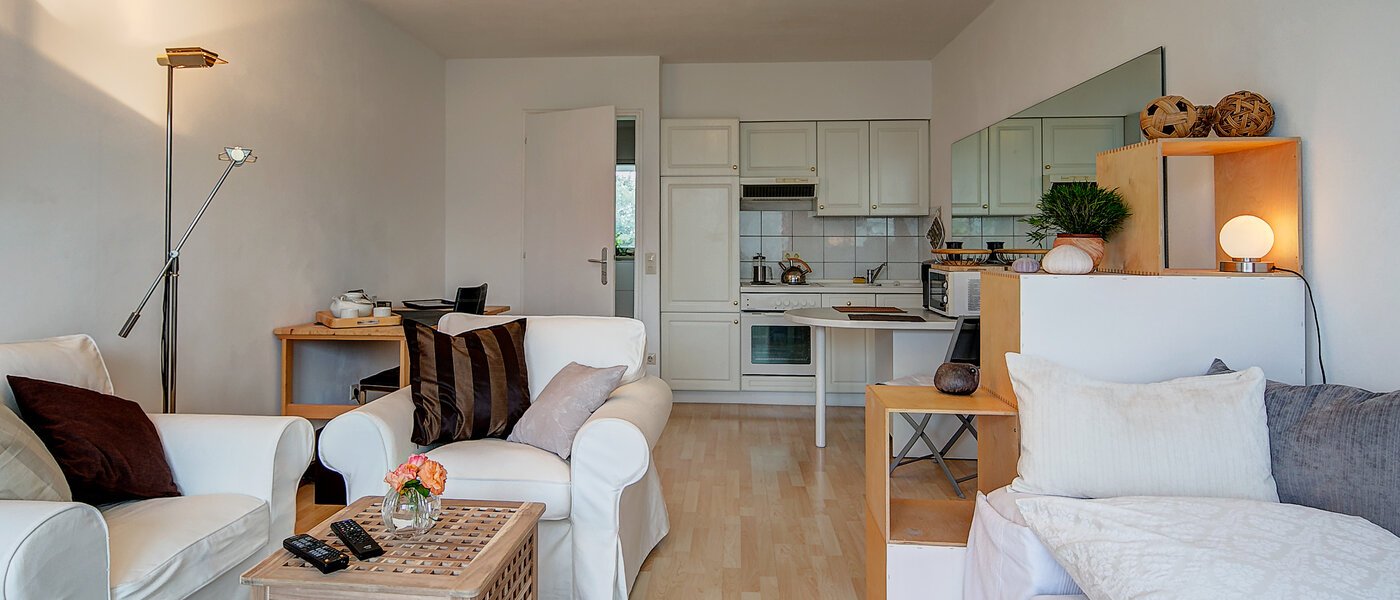 квартира München Olympiadorf 04 жилое пространство 5242