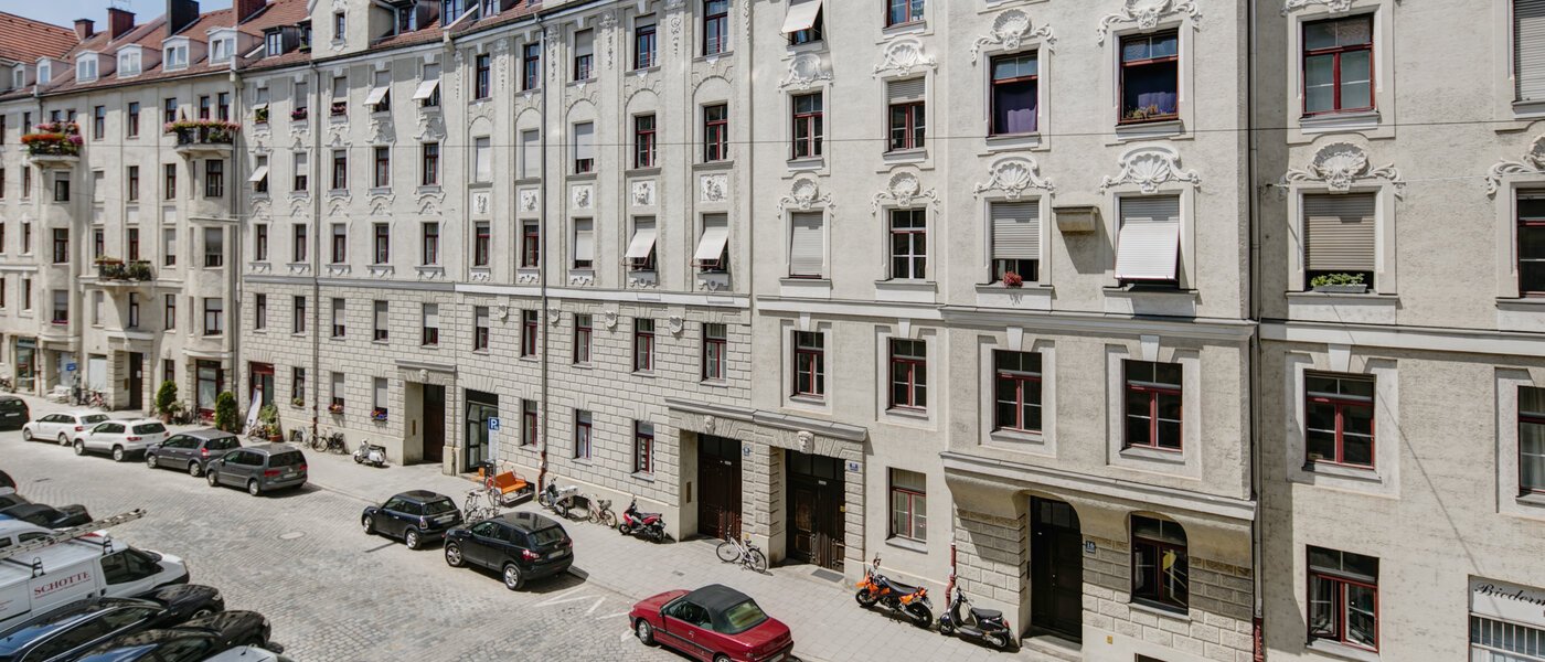 квартира München Glockenbachviertel 03 вид из окна 5247