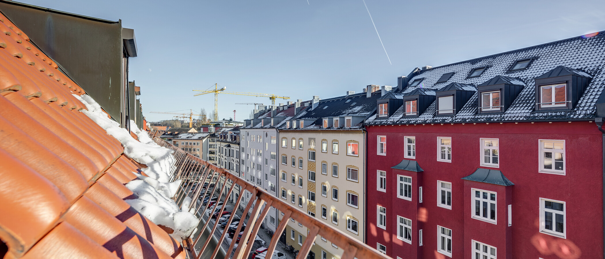 квартира München Au 02 вид из окна 5249