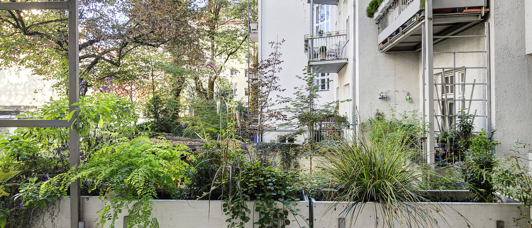 квартира München Schwabing-West (rund um den Hohenzollernplatz) 01 балкон 5273