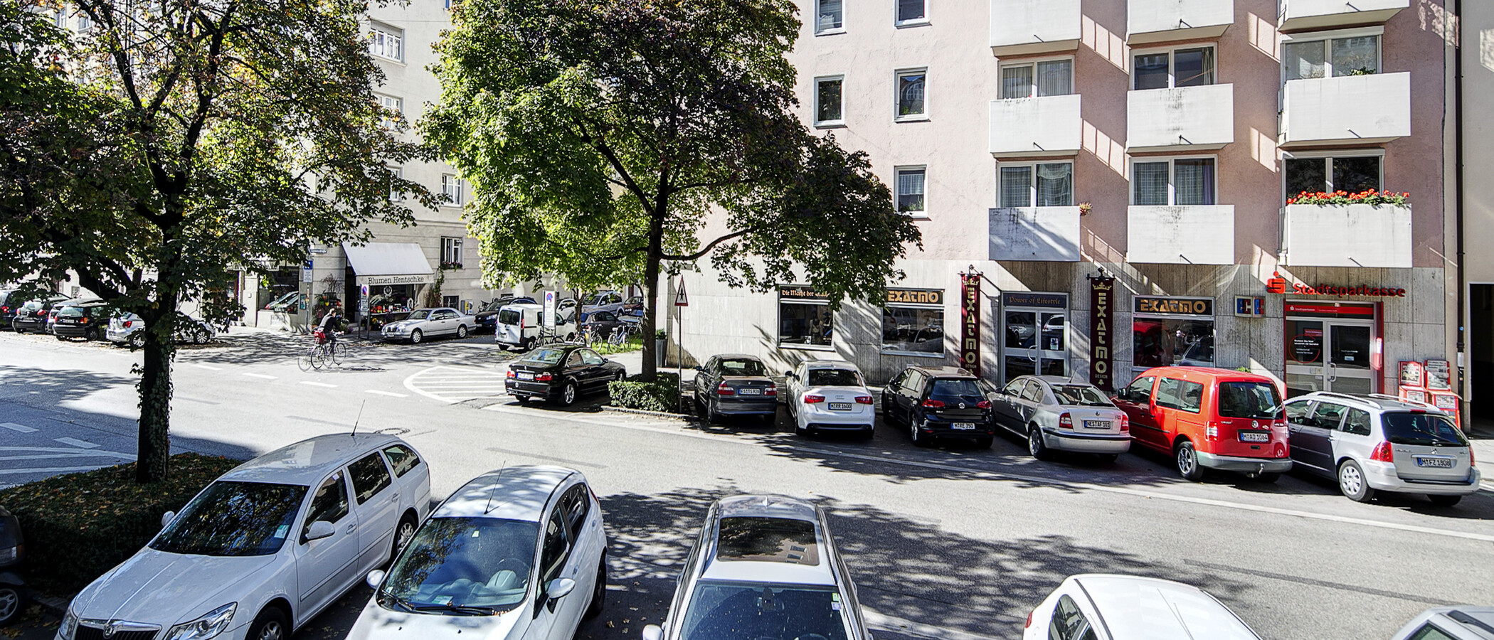 квартира München Schwabing-West (rund um den Hohenzollernplatz) 01 вид из окна 5273