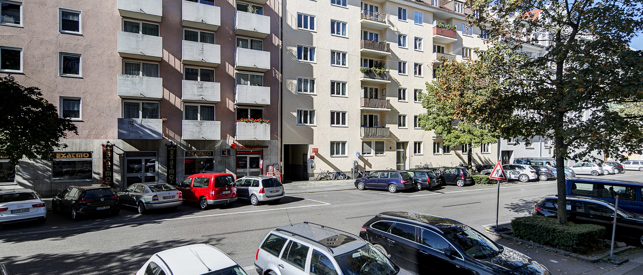 квартира München Schwabing-West (rund um den Hohenzollernplatz) 02 вид из окна 5273