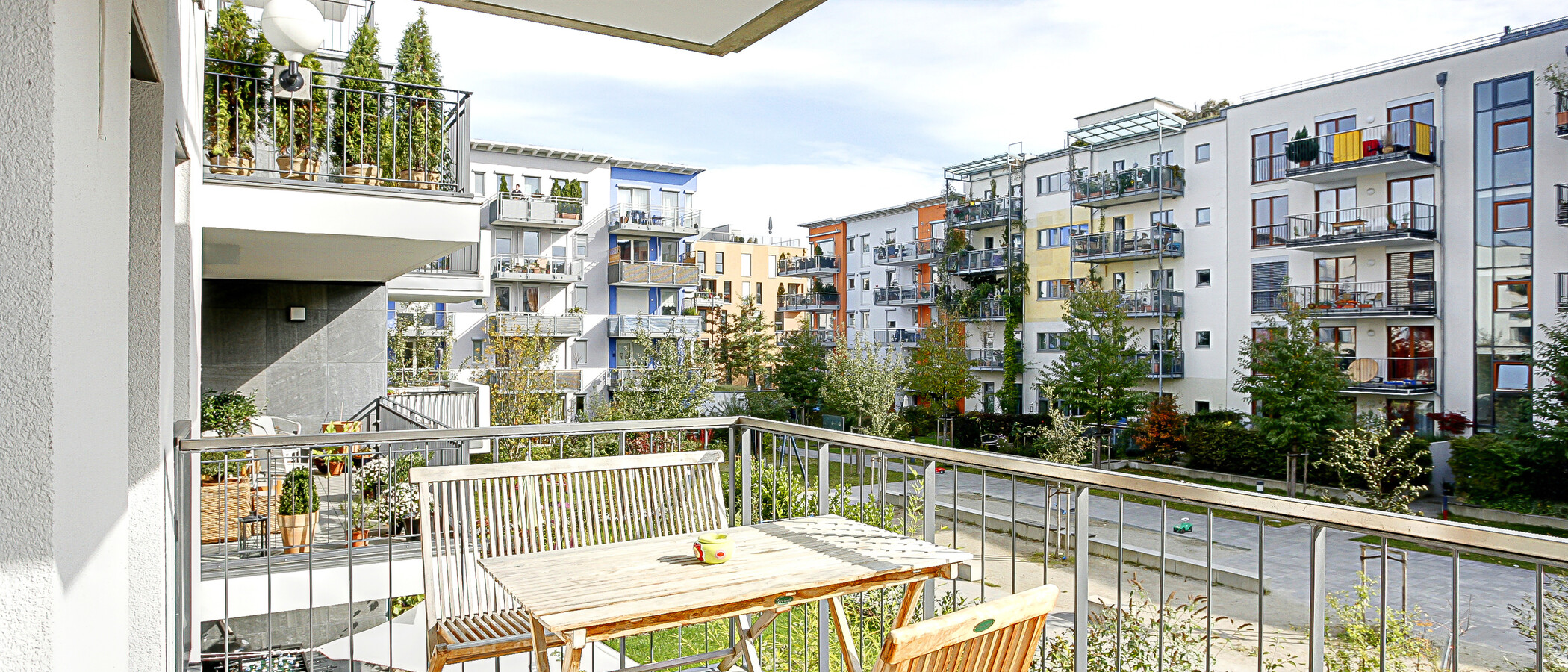 квартира München Schwanthalerhöhe 01 балкон 5279