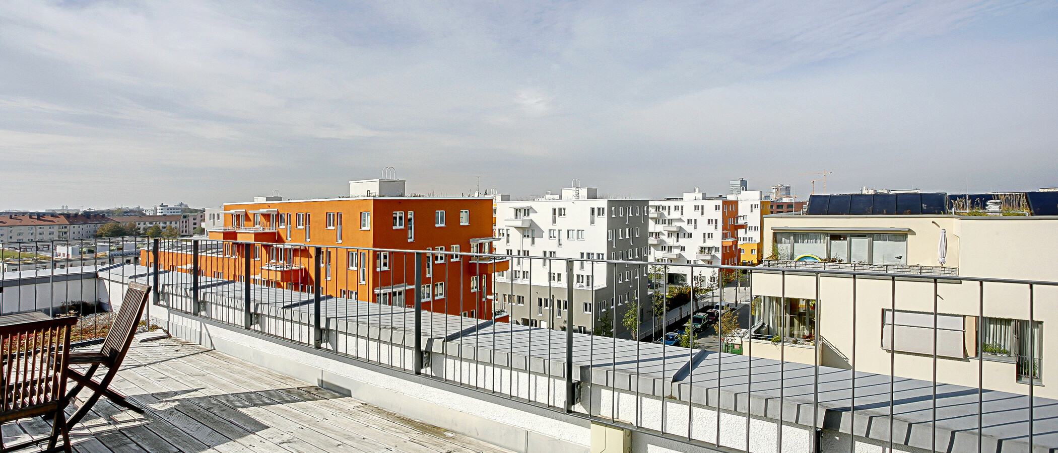 квартира München Schwanthalerhöhe 03 общая терраса для жильцов дома 5279