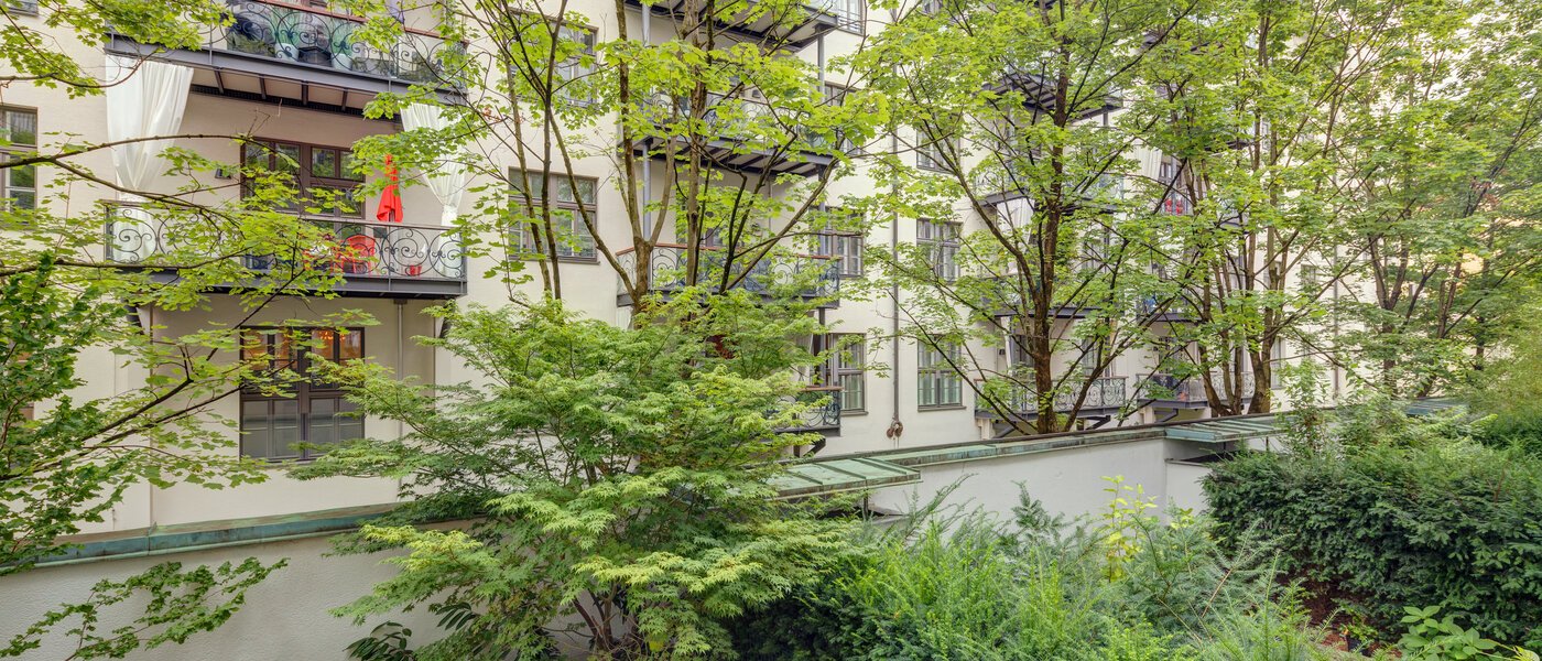 квартира München Isarvorstadt 01 вид из окна 5280