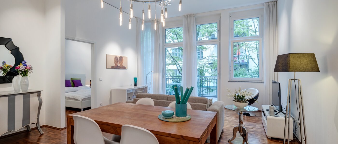 квартира München Isarvorstadt 02 жилое пространство 5280