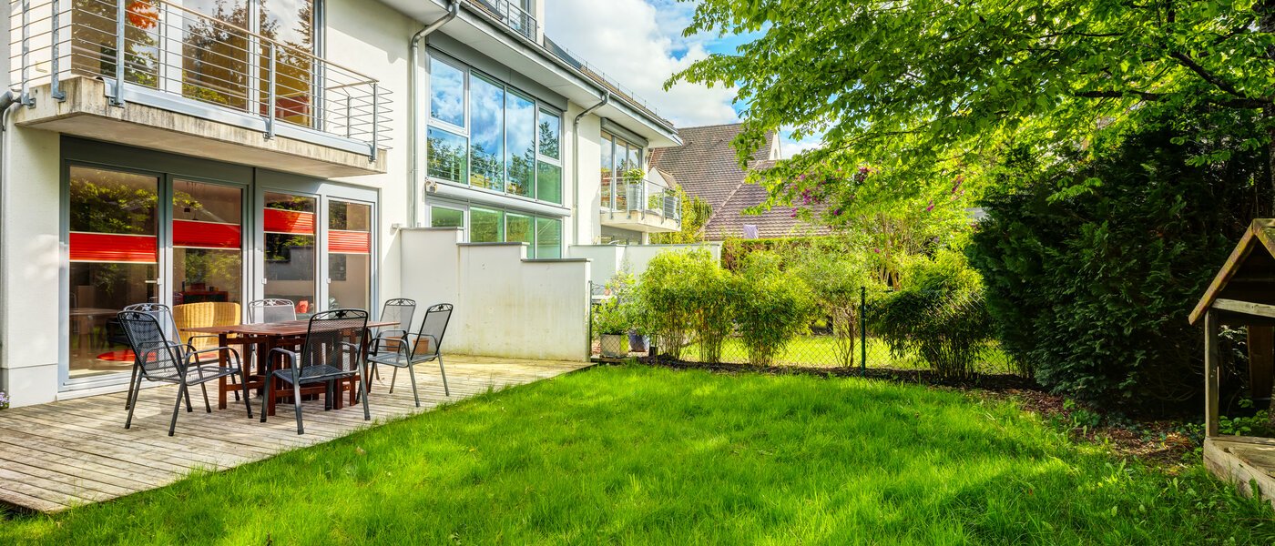 таунхаус München Westpark 02 сад 5296